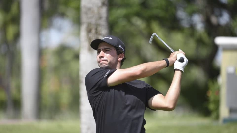 El tapatío Álvaro Ortiz busca su primer triunfo en su debut en el PGA Tour Latinoamérica