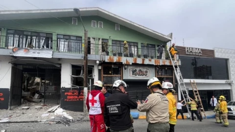Explosión en comercio de Tijuana, Baja California, deja nueve heridos
