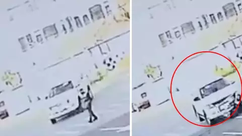 Atropellado en Puebla