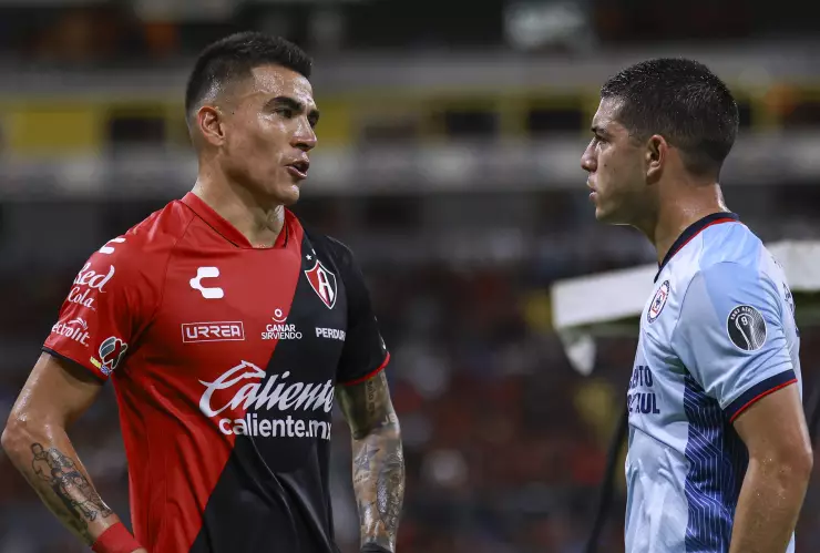 Aldo Rocha Erik Lira Altas Cruz Azul vs Atlas Apertura 2023