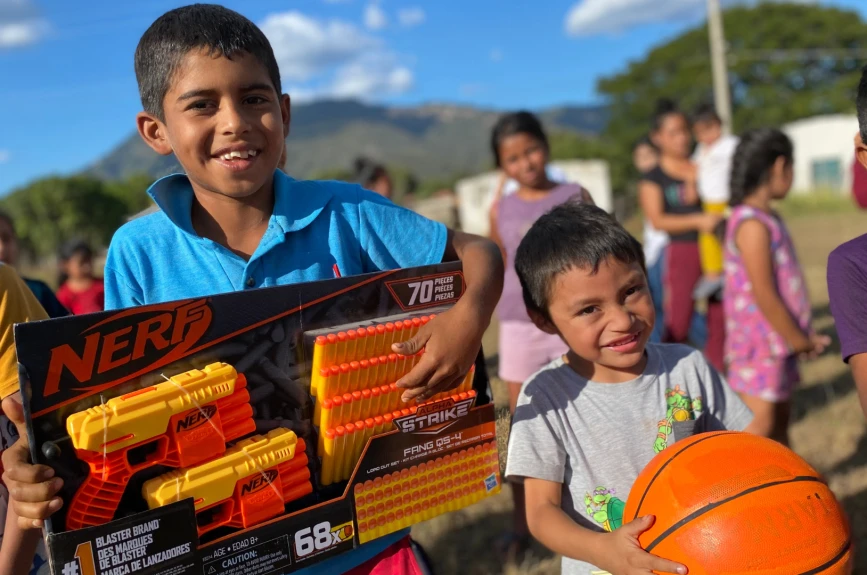 El Juguetón Azteca llenó a Chiapas con muchísimas sonrisas.