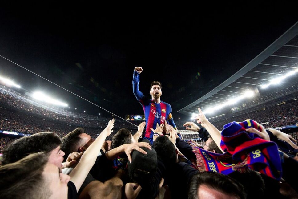 Messi Barcelons vs PSG