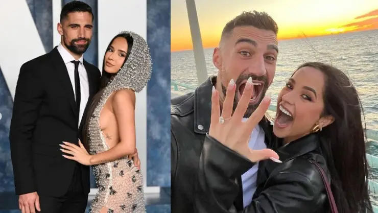 Novio de Becky G ofrece DISCULPAS a la cantante