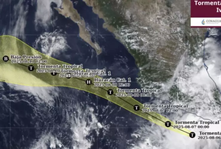 ¿La tormenta tropical Ivo tocará tierra en México? Seguimiento y pronóstico