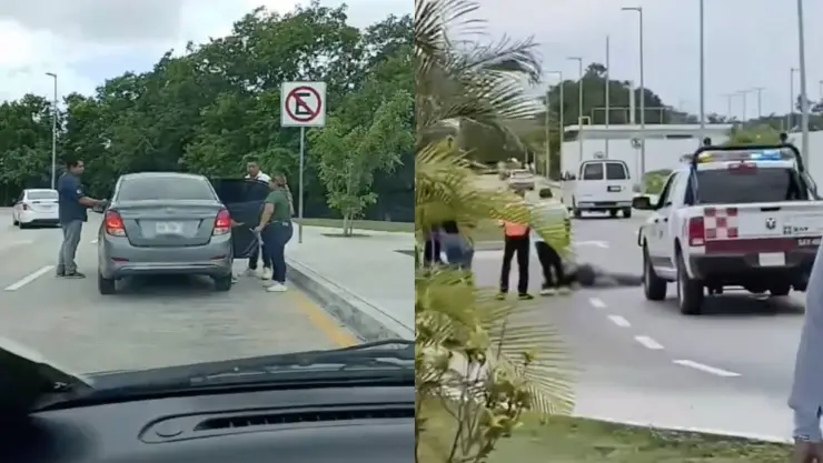 ¡Otra vez! Nueva polémica entre un conductor de Uber y taxistas en el Aeropuerto de Cancún (VIDEO)