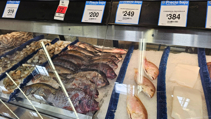 pescados en Walmart