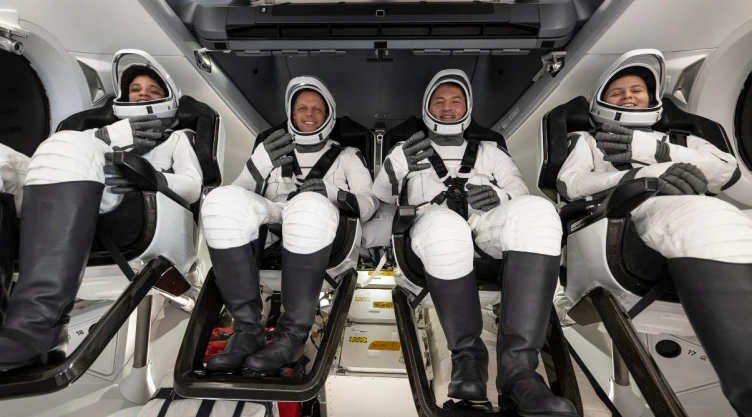 Regresan astronautas del Crew-4 después de 6 meses en el espacio