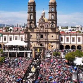 Lista de calles que cerrarán por la Romería en Zapopan el 12 y 13 de octubre de 2026.