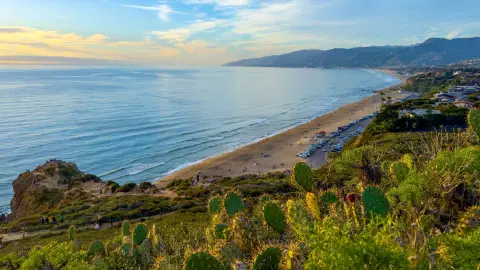 la bella Malibú en el estado de California