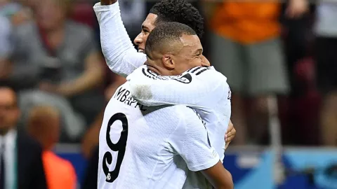 Kylian Mbapp&eacute;, debut con el Real Madrid