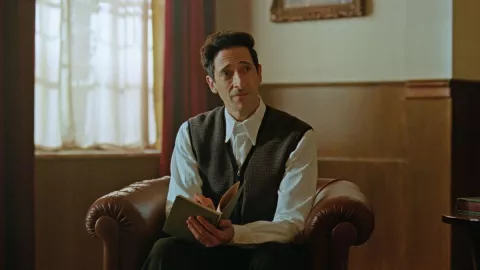 “Creo que es evidente que mi trabajo es increíblemente significativo para mí”, afirmó Adrien Brody.
Crédito: Warner Bros