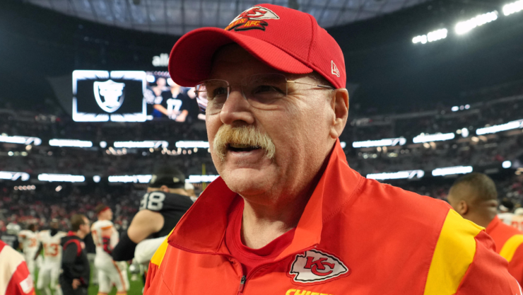 Andy Reid, head coach de Kansas City Chiefs