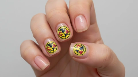 7 diseños de uñas inspiradas en el Club América que pueden ir en cualquier forma: se ven lindas en cortas o largas