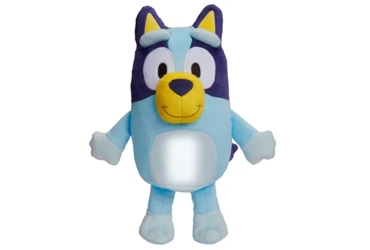 Peluche de Bluey con luz nocturna