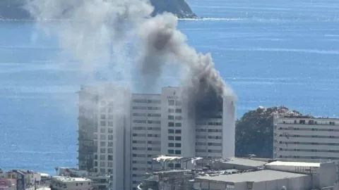 Incendio en Hotel de Acapulco