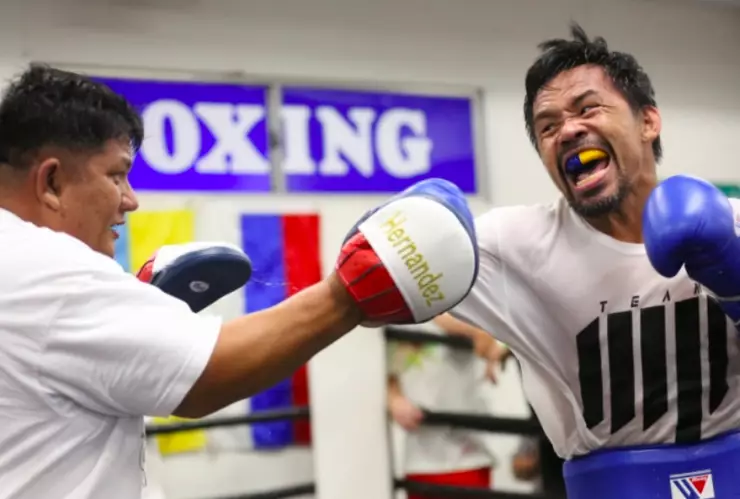 Manny Pacquiao vs Yordenis Ugas Box Azteca