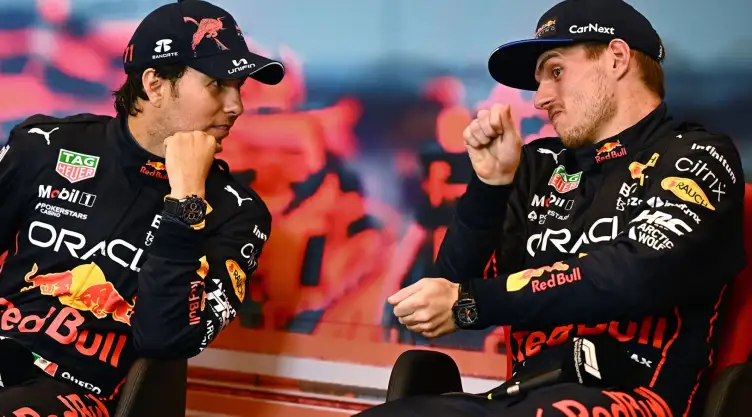 Checo Pérez siempre tuvo una buena relación con todo el equipo de Red Bull