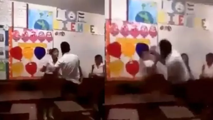 Joven golpea a su novia en un salón de clases en León Guanajuato.jpg