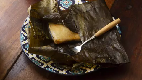 Tamales cena Nochebuena Chiapas