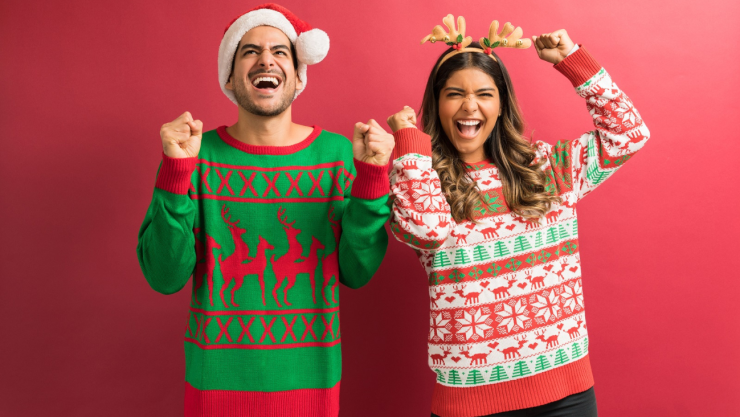 Chipotle suéter navideño