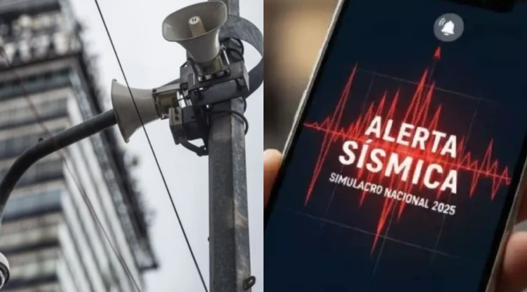 Estados donde se activará la alerta sísmica el primer simulacro nacional 2026