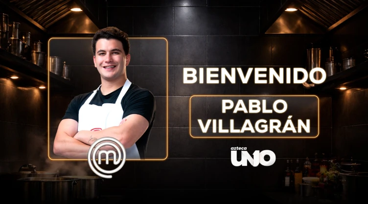 ¡OFICIAL! Pablo es el último cocinero que entra a MasterChef 24/7 por decisión del público.