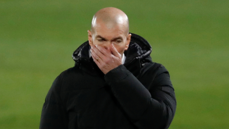 Zinedine Zidane, t&eacute;cnico del Real Madrid