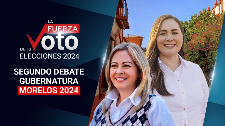 Elecciones 2024: Esto fue lo más relevante del segundo debate de Morelos