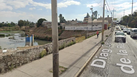 Diagonal Defensores de la República hoy 25 de enero de 2025