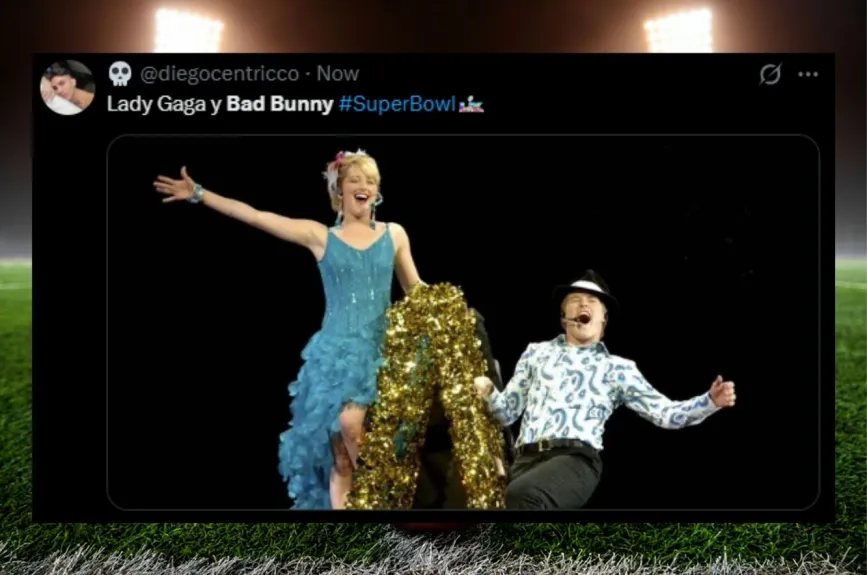 Una de las grandes sorpresas del show de medio tiempo fue la participación de Lady Gaga.