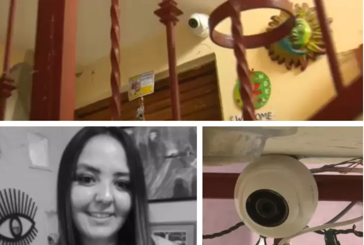 Luz Raquel cámaras agresión