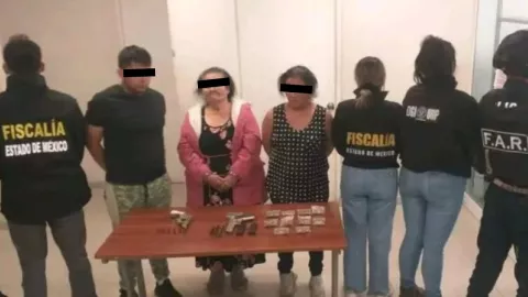 Abuelita sicaria enfrentará proceso junto a sus hijos en el Estado de México