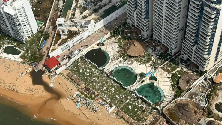 Huracan Otis en Guerrero