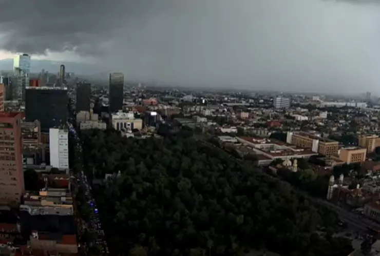Alerta amarilla por lluvias en CDMX