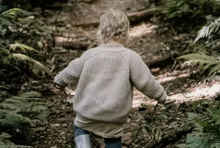 La policía de Michigan usó un helicóptero para encontrar al bebé perdido.