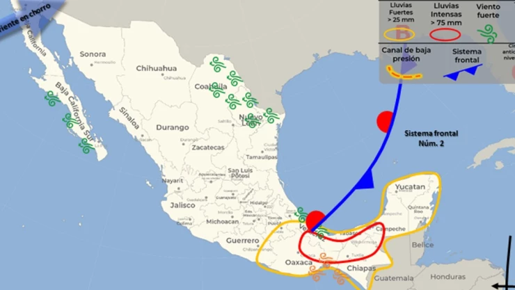 clima mexico 6 de octubre