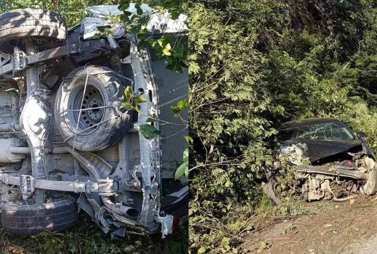 El primero del año: Accidente deja lesionados en carretera Tulum - Cobá HOY, 1 de enero de 2026; esto se sabe de la volcadura