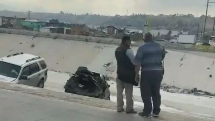 Video de choque en la Vía Rápida Alamar en Tijuana hoy 14 de septiembre 2023