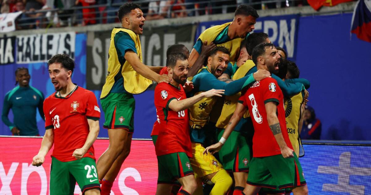 Resultado e gols: Portugal República Tcheca Fase de Grupos