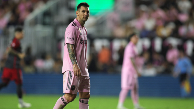 Lionel Messi con el Inter Miami