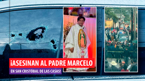 Asesinan padre Marcelo San Cristóbal