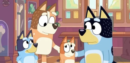 4 capítulos de Bluey para hablar con los niños sobre el divorcio de los padres