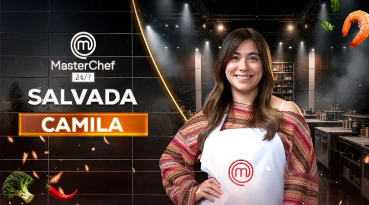 Camila es salvada en MasterChef 24/7