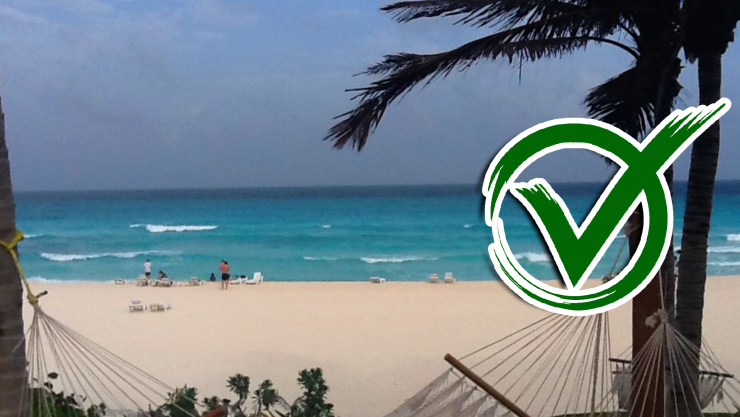 Estas son las playas de Cancún en las que puedes nadar HOY 2 de noviembre de 2025.webp