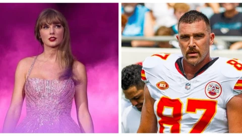¿Efecto Taylor Swift Travis Kelce gana 800 mil seguidores luego de que ella fue su partido