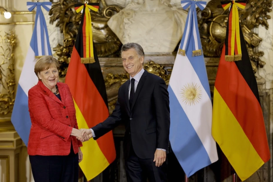 Merkel visita Argentina