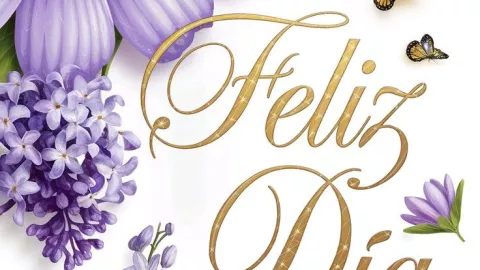 Imagen feliz día mama con flores 5