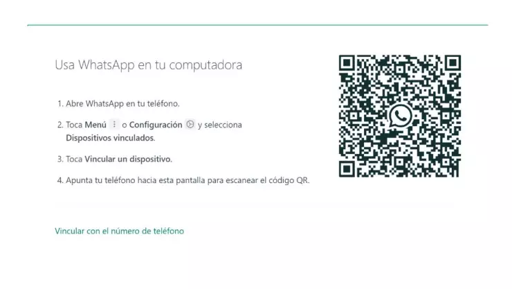 WhatsApp Web.