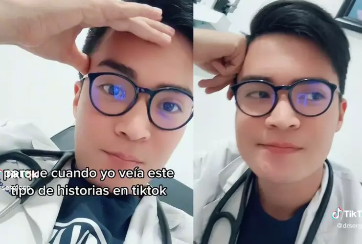 Mujer pide a joven apadrinar a su bebé.