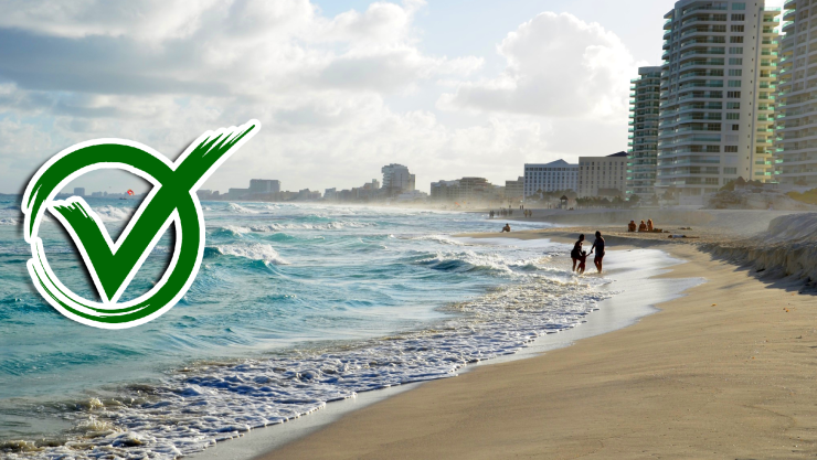 Estas son las playas de Cancún en las que puedes nadar HOY 28 de octubre de 2025.jpg